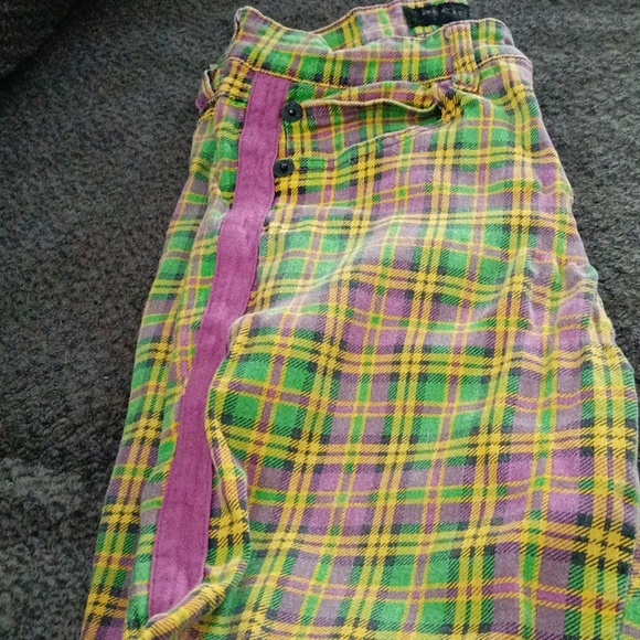 Multi color plaid pants - Picture 4 of 4